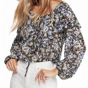 Intimately Free People Say It To Me Bodysuit Boho Floral Ruffled Lace Large